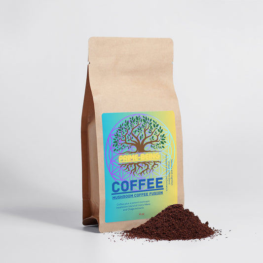 Mushroom Coffee Fusion - Lion’s Mane & Chaga 4oz