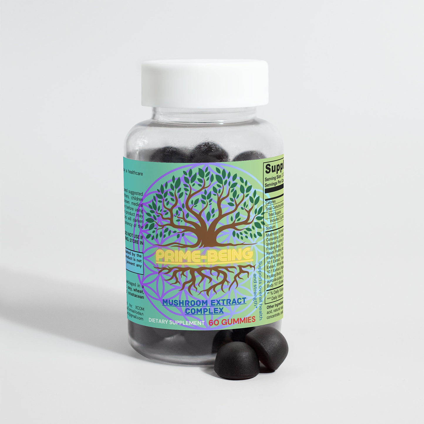 Mushroom Extract Complex Gummies